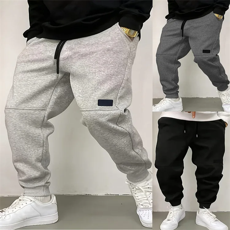 Men's High Street Casual Pure Color Sweatpants Loose Fit Straight Leg Banded Cuff Long Trousers Comfortable Spring Autumn
Men's High Street Casual Pure Color Sweatpants Loose Fit Straight Leg Banded Cuff Long Trousers Comfortable Spring Autumn