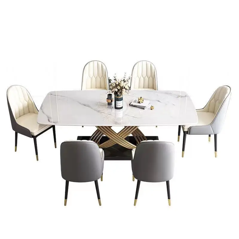 rock slab dining table and chair combination rectangular dining table new high-end small apartment modern simple home
rock slab dining table and chair combination rectangular dining table new high-end small apartment modern simple home