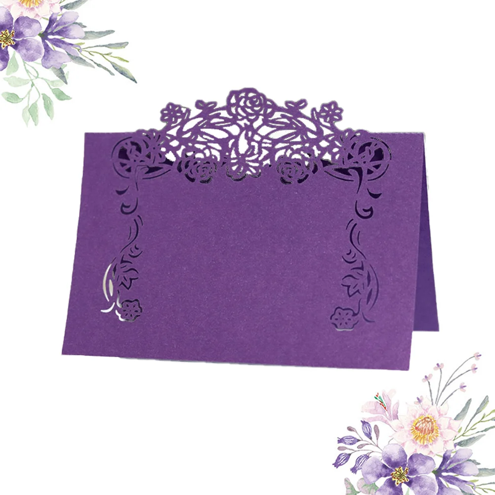 50 Pcs Paper Place Card Burgundy Cut Invitations Table Name Wedding Party Seat Number Cards for Banquet Feast Events
50 Pcs Paper Place Card Burgundy Cut Invitations Table Name Wedding Party Seat Number Cards for Banquet Feast Events