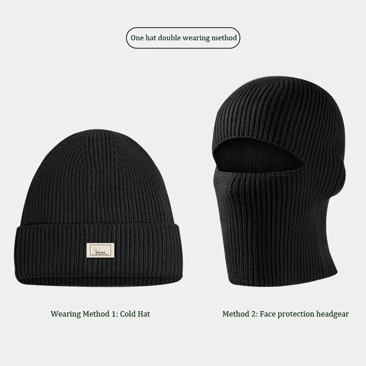 2In1 Mask Beanies Men Winter Balaclava Hat Hiking Cap Knitted Hats Full Face Ski Bonnet Tactical Cycling Earmuffs Cap Knitted
2In1 Mask Beanies Men Winter Balaclava Hat Hiking Cap Knitted Hats Full Face Ski Bonnet Tactical Cycling Earmuffs Cap Knitted