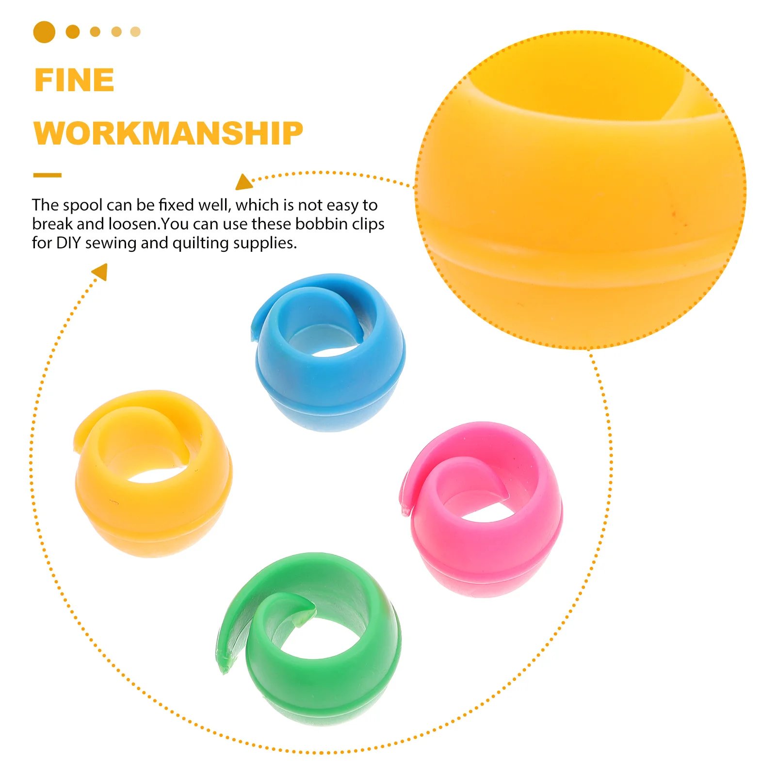 100 Pcs Bobbin Holder Clips Sewing Thread Control Fixing Silica Gel Holders Machine Organizer
100 Pcs Bobbin Holder Clips Sewing Thread Control Fixing Silica Gel Holders Machine Organizer