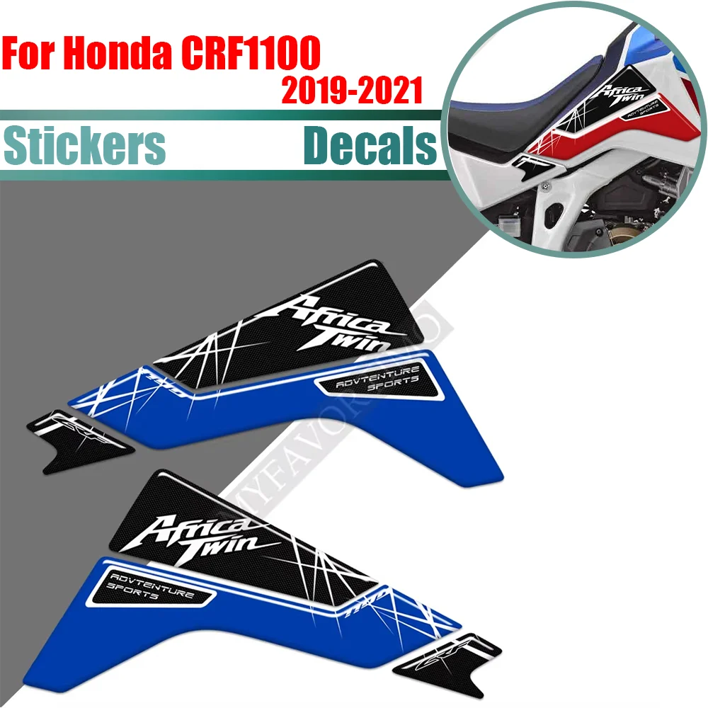For Honda Africa Twin CRF1100 CRF 1100 L Adventure Sport Motorcycle Side Fuel Tank Sticker Moto Decals 2019-2021
For Honda Africa Twin CRF1100 CRF 1100 L Adventure Sport Motorcycle Side Fuel Tank Sticker Moto Decals 2019-2021