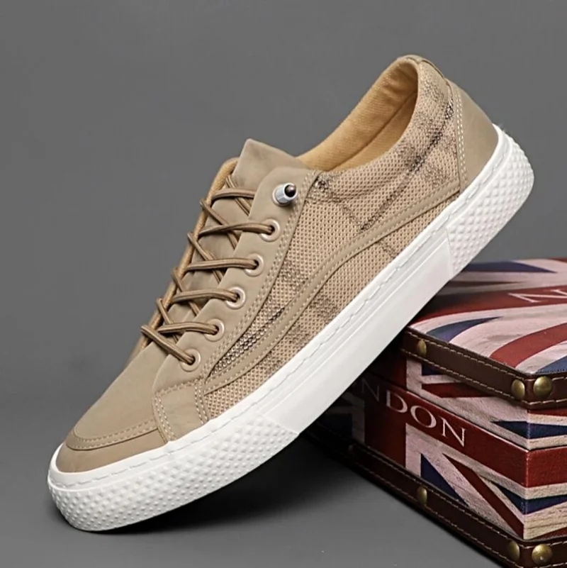 2026 Classic Men's Canvas Shoes Fashion Lace-Up Vulcanized Flat Casual Mesh Sneakers Breathable Summer Cloth Footwear
2026 Classic Men's Canvas Shoes Fashion Lace-Up Vulcanized Flat Casual Mesh Sneakers Breathable Summer Cloth Footwear