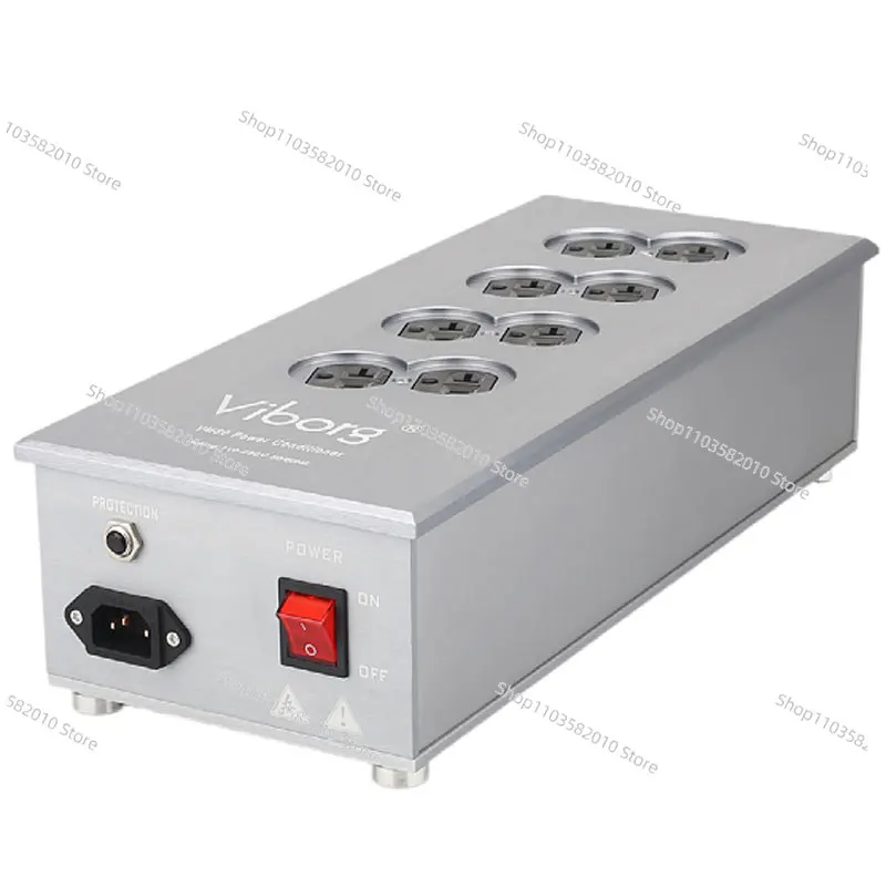 Fever audio power filter American standard/European HIFI power amplifier power purification filter socket
Fever audio power filter American standard/European HIFI power amplifier power purification filter socket