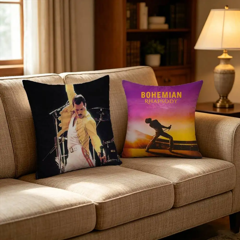 Freddie Mercury Bohemian Rock Pillow Case for Sofa Living Room Home office Decor Protective Cover
Freddie Mercury Bohemian Rock Pillow Case for Sofa Living Room Home office Decor Protective Cover