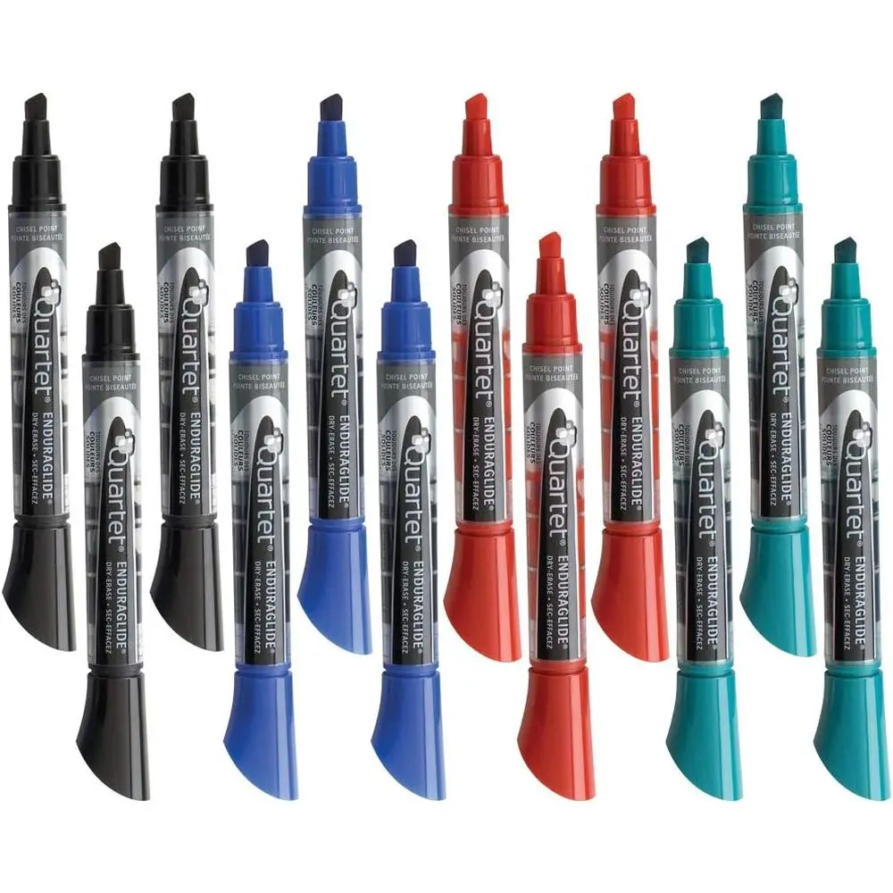 Chisel Tip Dry Erase Markers, 12 Pack, Assorted Colors, Ideal for Whiteboards and Home School Office Use
Chisel Tip Dry Erase Markers, 12 Pack, Assorted Colors, Ideal for Whiteboards and Home School Office Use