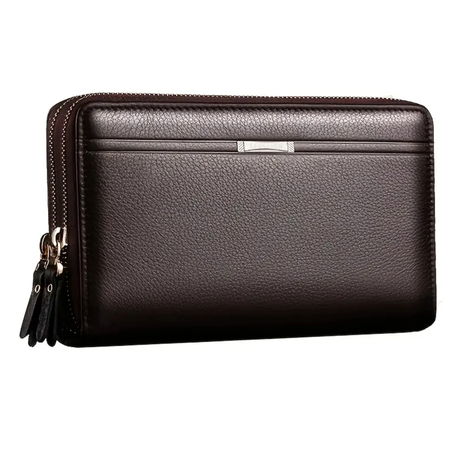 Sleek and Durable Men's Stylish Long Wallet with Double Zipper - Multi Card Holder for Business Professionals - Versatile Men's
Sleek and Durable Men's Stylish Long Wallet with Double Zipper - Multi Card Holder for Business Professionals - Versatile Men's