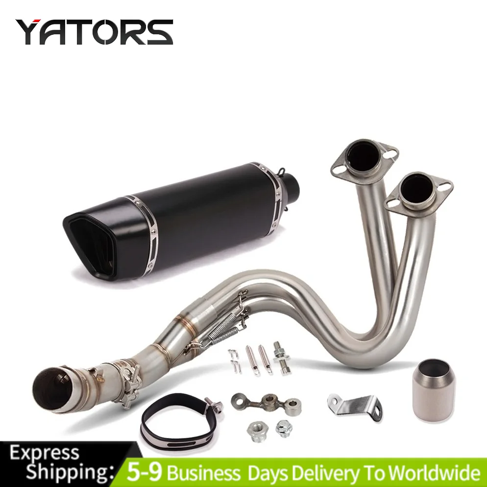 For Kawasaki Ninja 650 2017-2019 Z650 Exhaust System Header Pipe Muffler Escape Exhausts Pipes
For Kawasaki Ninja 650 2017-2019 Z650 Exhaust System Header Pipe Muffler Escape Exhausts Pipes