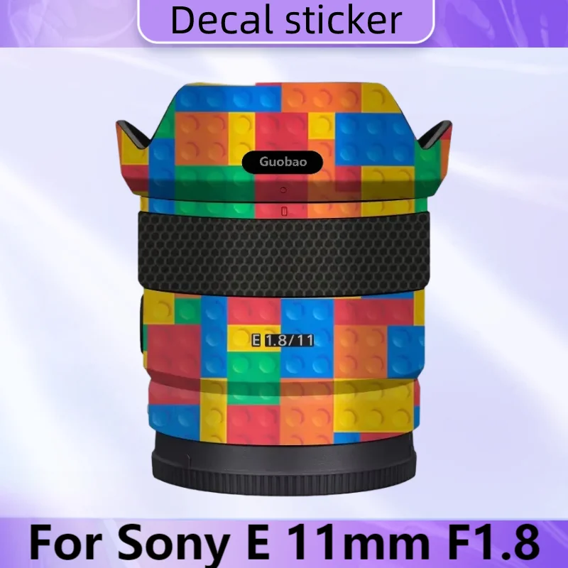 Для Sony E 11 мм F1.8 наклейка виниловая пленка для объектива камеры защитная наклейка защитное покрытие E11mm E11 11 1.8 F/1.8 SEL11F18
Для Sony E 11 мм F1.8 наклейка виниловая пленка для объектива камеры защитная наклейка защитное покрытие E11mm E11 11 1.8 F/1.8 SEL11F18