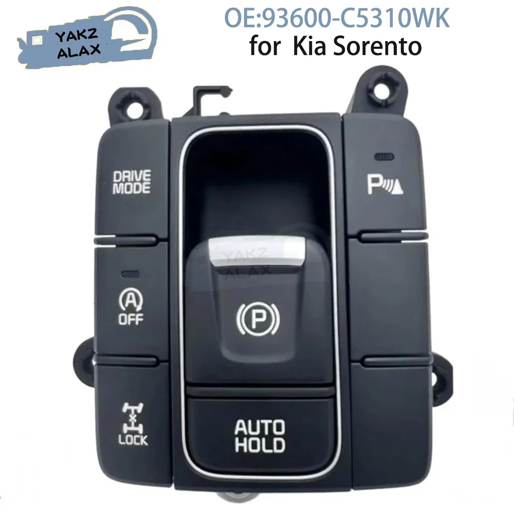 93600-C5310WK 93600-C5310 for Kia Sorento Electronic Parking Brake Handbrake Switch Button 93600C5310 Replacement Accessories
93600-C5310WK 93600-C5310 for Kia Sorento Electronic Parking Brake Handbrake Switch Button 93600C5310 Replacement Accessories