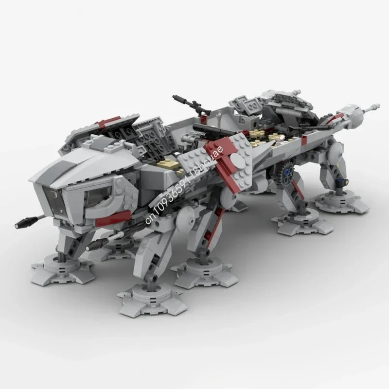 Звездная битва, вездеходный тактический привод AT-OT Walker, модель Moc, строительные блоки, кирпичи, креативная сборка, развивающая игрушка в подарок
Звездная битва, вездеходный тактический привод AT-OT Walker, модель Moc, строительные блоки, кирпичи, креативная сборка, развивающая игрушка в подарок