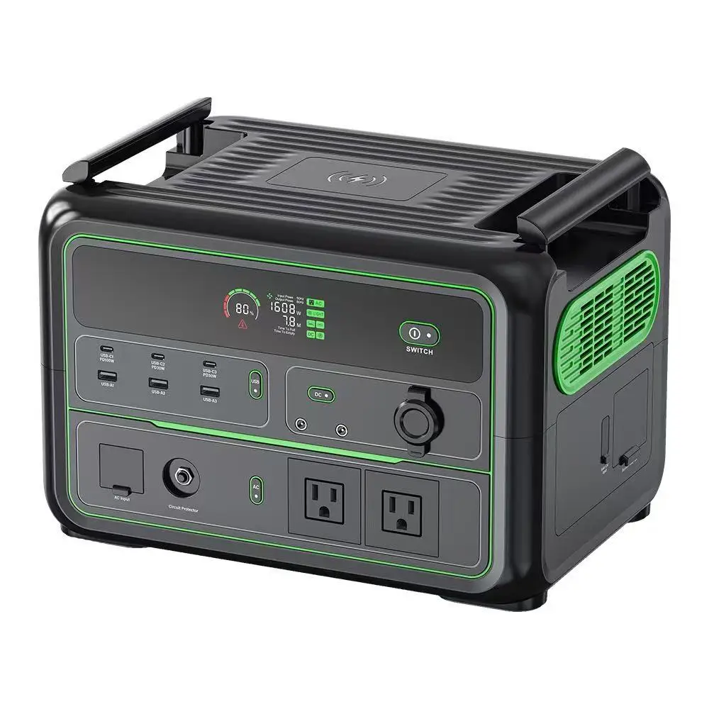 Portable LiFePO4 Outdoor Power Station Large Capacity Solar Energy Storage Power Supply for Camping RV Emergency Use
Portable LiFePO4 Outdoor Power Station Large Capacity Solar Energy Storage Power Supply for Camping RV Emergency Use