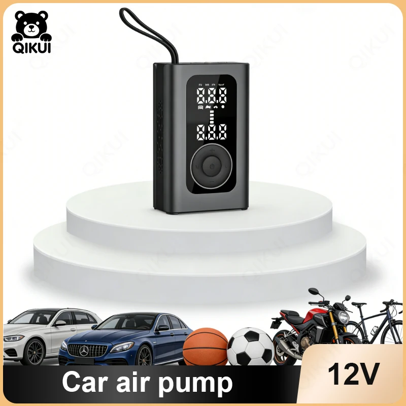 Portable Rechargeable Car Air Compressor for Tires with Digital Display Emergency Power Supply for Vehicles Jump Starter for
Portable Rechargeable Car Air Compressor for Tires with Digital Display Emergency Power Supply for Vehicles Jump Starter for