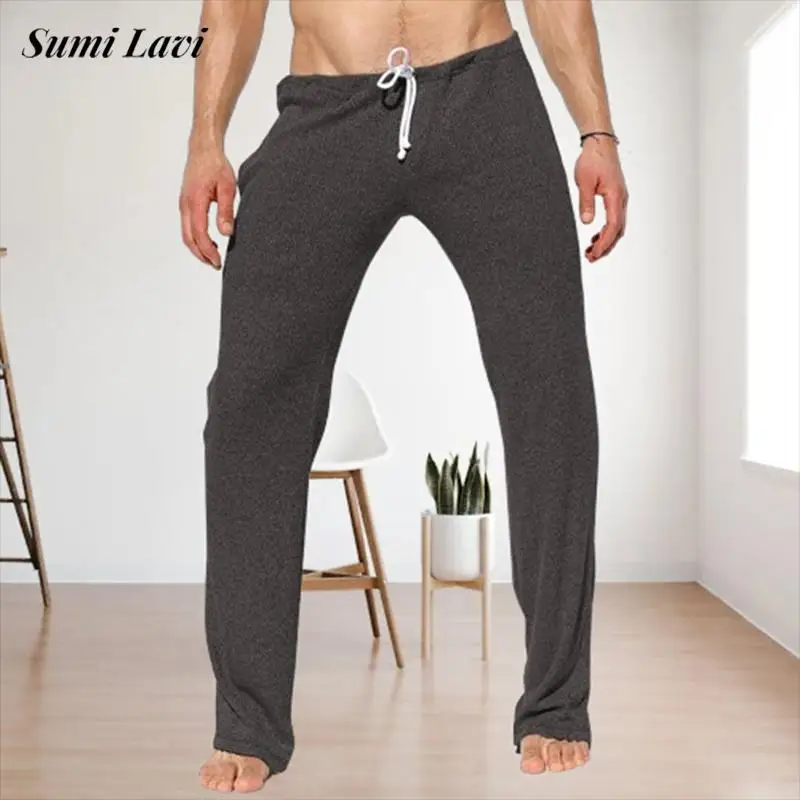 Autumn New Casual Mens Slim Trousers Comfortable Soft Breathable Sleepwear Men's Pants Leisure Solid Color Stretch Ribbed Pants
Autumn New Casual Mens Slim Trousers Comfortable Soft Breathable Sleepwear Men's Pants Leisure Solid Color Stretch Ribbed Pants