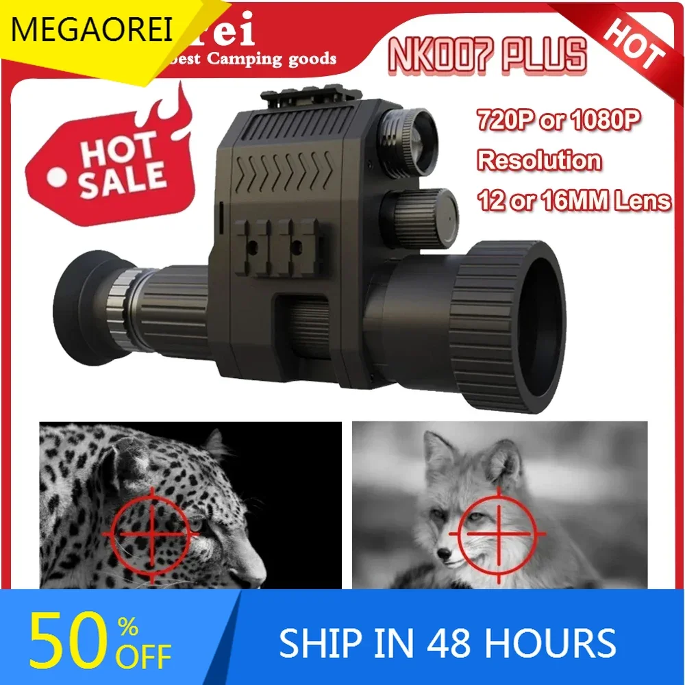 2025Megaorei NK007 Plus Wildlife Trap Hunting Infrared Laser IR Night Vision Scope Outdoor Cameras 720P or 1080P Resolution Opti
2025Megaorei NK007 Plus Wildlife Trap Hunting Infrared Laser IR Night Vision Scope Outdoor Cameras 720P or 1080P Resolution Opti