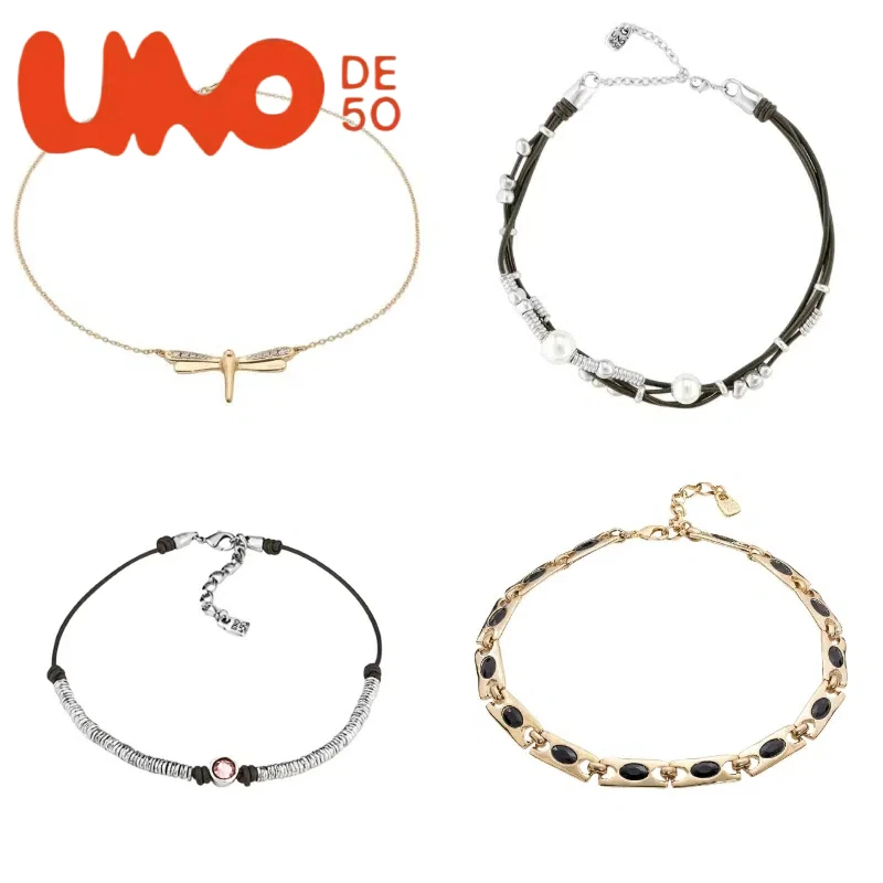 UNOde50 2025 Necklace, Premium Silver Plated S925 & Gold Plated 14K Plating, Trendy Style, Attractive & Cost-Effective
UNOde50 2025 Necklace, Premium Silver Plated S925 & Gold Plated 14K Plating, Trendy Style, Attractive & Cost-Effective