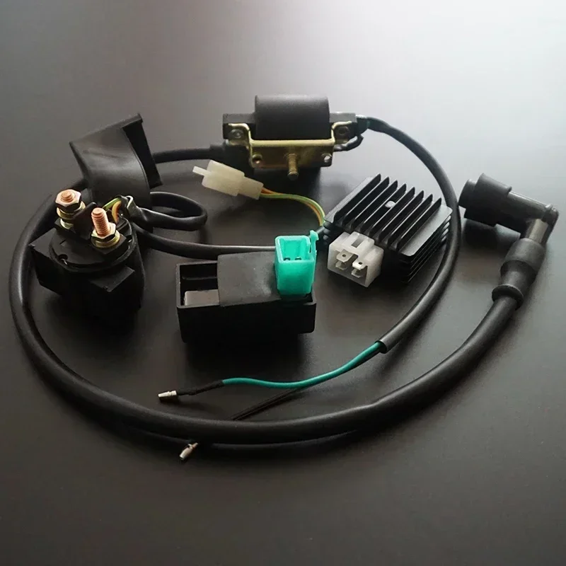 Ignition Coil CDI Regulator Rectifier Relay Kit For 50 70 90 110 125cc ATV Quad For ATV Dirt Bike Gokart 50/70/ 90/110/125CC
Ignition Coil CDI Regulator Rectifier Relay Kit For 50 70 90 110 125cc ATV Quad For ATV Dirt Bike Gokart 50/70/ 90/110/125CC