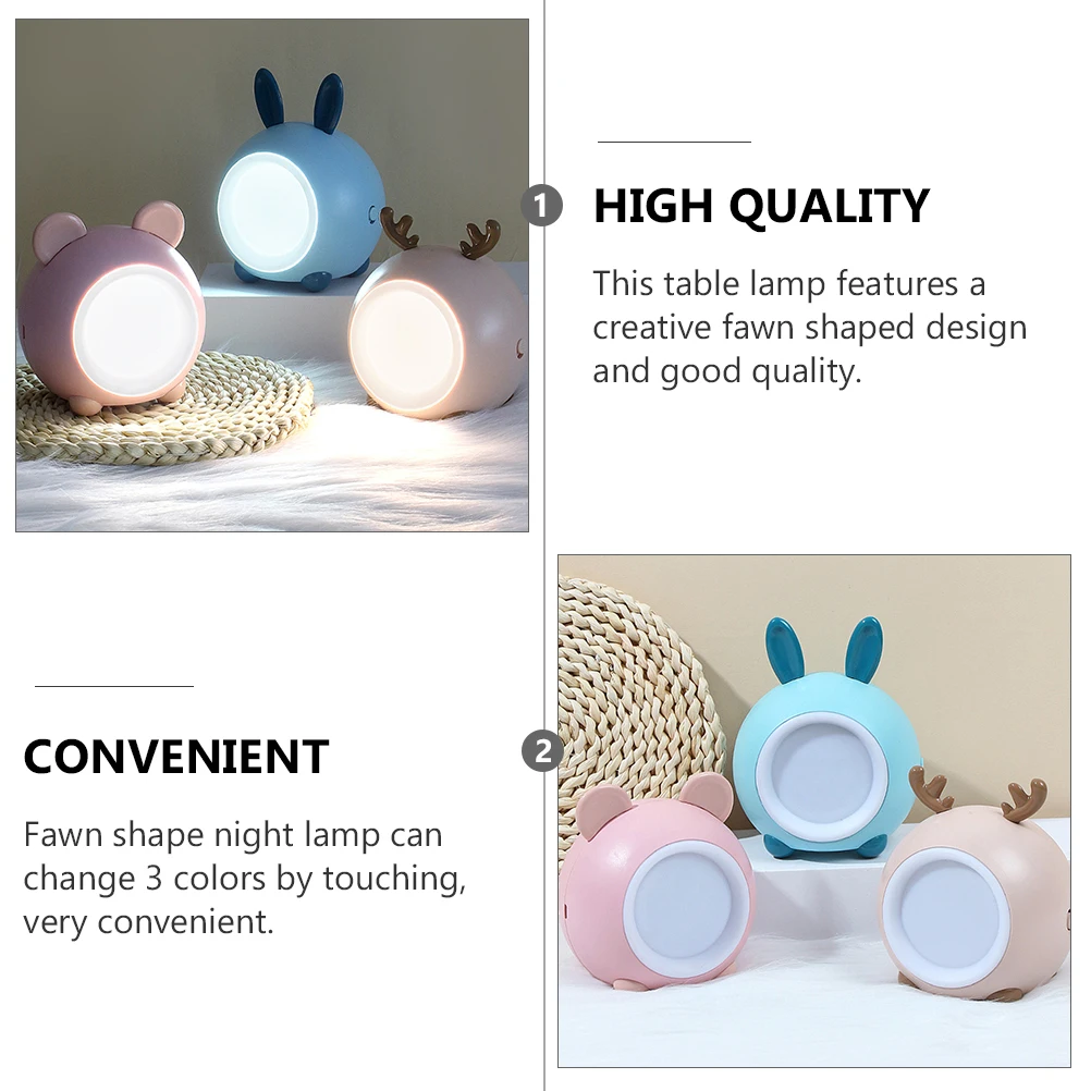 Fawn Shape Light 3D Deer Table Lamp Touch 3D Night Light Color Change LED USB Bedroom Kids Gifts Small Night Lamp Desk
Fawn Shape Light 3D Deer Table Lamp Touch 3D Night Light Color Change LED USB Bedroom Kids Gifts Small Night Lamp Desk