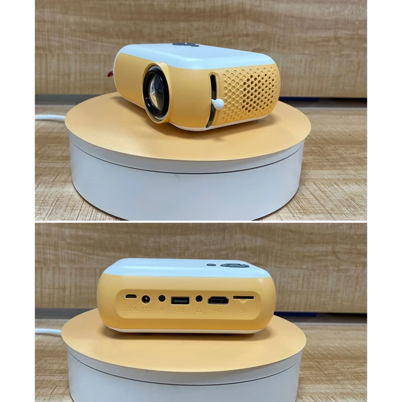 Y1AE A10 Projector Home Mini Portable Projector 1920x1080P Resolution 2" LCD Screen
Y1AE A10 Projector Home Mini Portable Projector 1920x1080P Resolution 2" LCD Screen