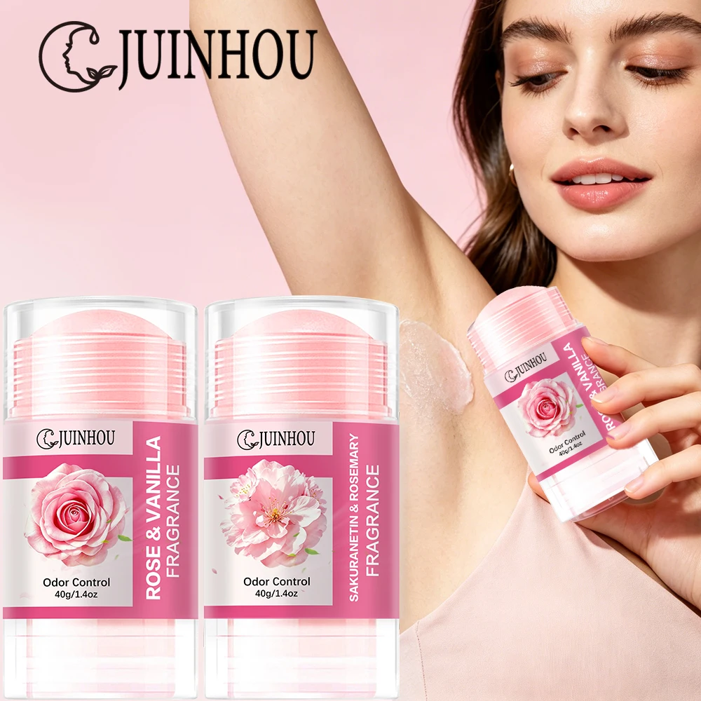 JUINHOU Rose and Cherry Blossom Fragrance Deodorant Stick Long Lasting Portable Body Scent Balm for Daily Dating Travel Body
JUINHOU Rose and Cherry Blossom Fragrance Deodorant Stick Long Lasting Portable Body Scent Balm for Daily Dating Travel Body