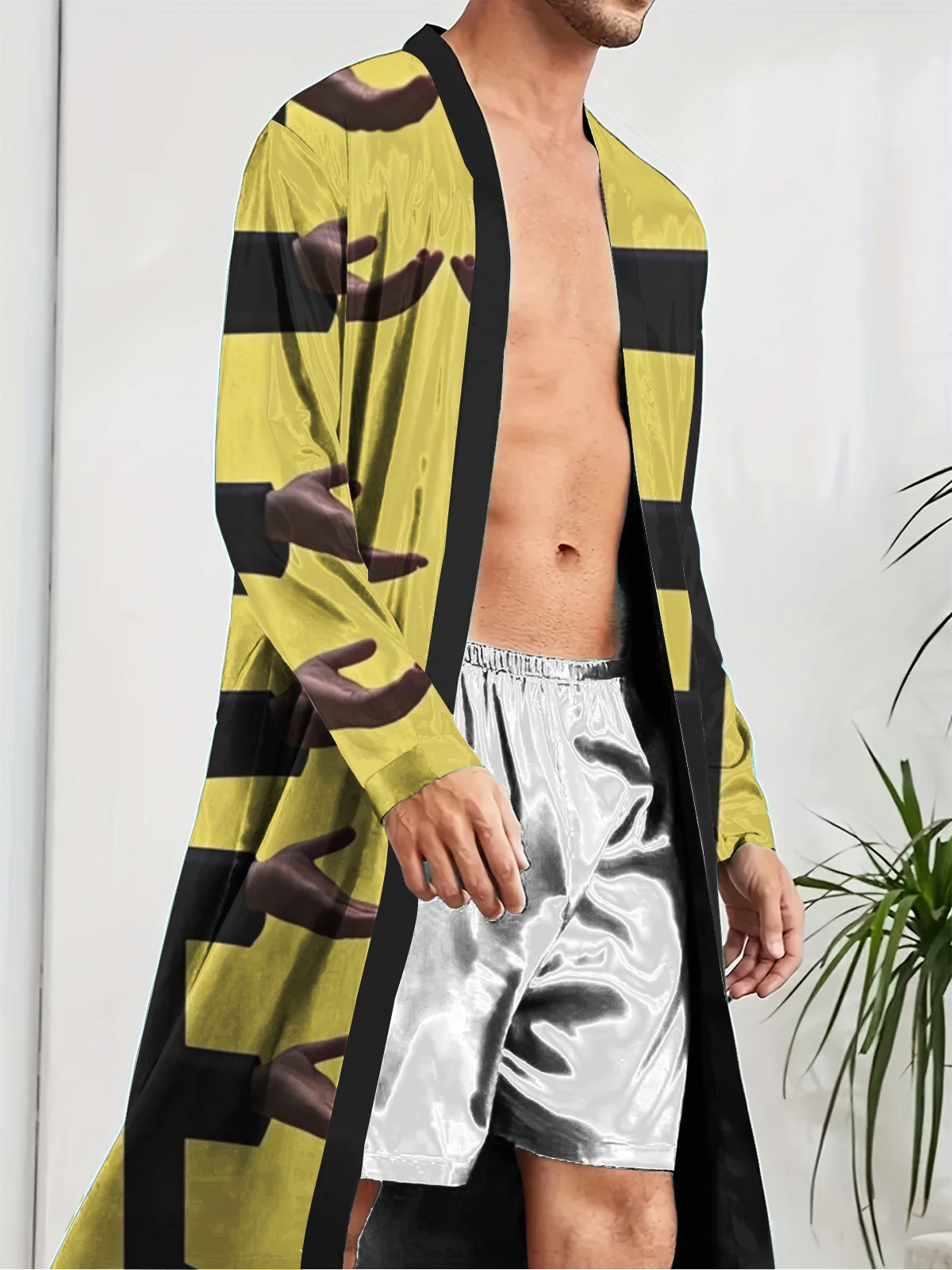 1pcs Men's Robes 2026 Spring/Summer Bathrobe men Breathable sleepwear 3D Printed Graphic Funny pajamas Bathrobe man Bathrobe
1pcs Men's Robes 2026 Spring/Summer Bathrobe men Breathable sleepwear 3D Printed Graphic Funny pajamas Bathrobe man Bathrobe