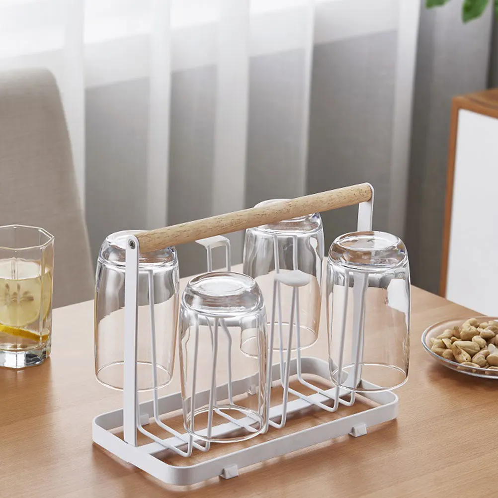 Iron Wood Wine Glasses Rack Simple -Friendly Storage Organizer for Kitchen Cabinet Drying White Wine Glasses Rack
Iron Wood Wine Glasses Rack Simple -Friendly Storage Organizer for Kitchen Cabinet Drying White Wine Glasses Rack