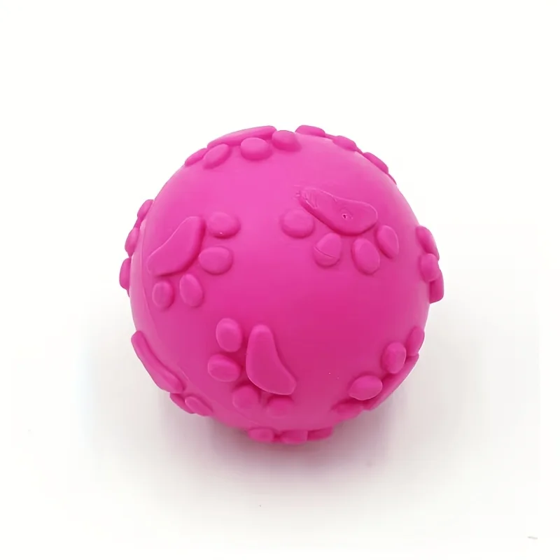 Squeaky Dog Toy Ball - Cartoon paw print design, suitable for small dog breeds, bite-resistant and wear-resistant, pet play products that contribute to dental health, suitable for golden retrievers and teddy dogs
Squeaky Dog Toy Ball - Cartoon paw print design, suitable for small dog breeds, bite-resistant and wear-resistant, pet play products that contribute to dental health, suitable for golden retrievers and teddy dogs