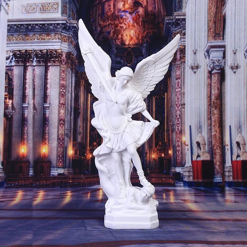 Resin Crafts White St. Milecas Angel Statue Decoration Christmas Decoration Gift
Resin Crafts White St. Milecas Angel Statue Decoration Christmas Decoration Gift