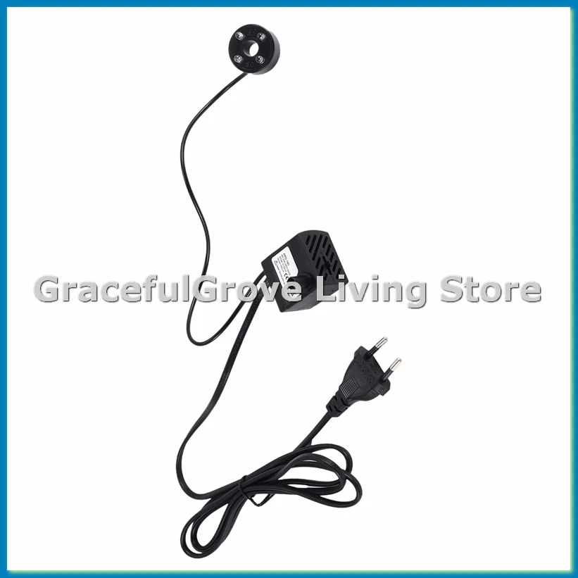 3W Submersible Water Pumps with 4-LED Light Pump Aquarium Fountain Fish Pond Tank EU Plug-A33R
3W Submersible Water Pumps with 4-LED Light Pump Aquarium Fountain Fish Pond Tank EU Plug-A33R