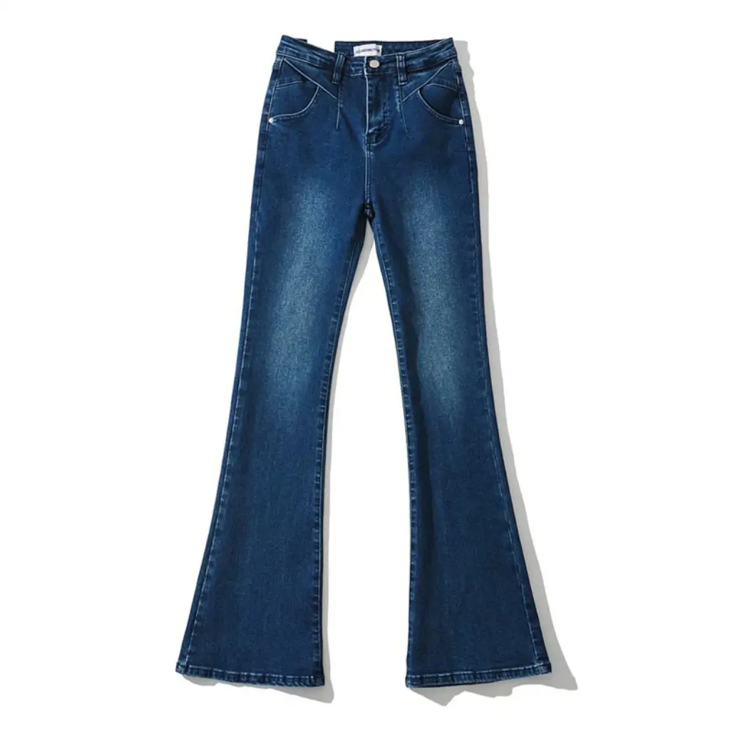 YPFF Women's High Waist Slim Denim Flared Pants Spring European American Style Slim Design Jeans
YPFF Women's High Waist Slim Denim Flared Pants Spring European American Style Slim Design Jeans
