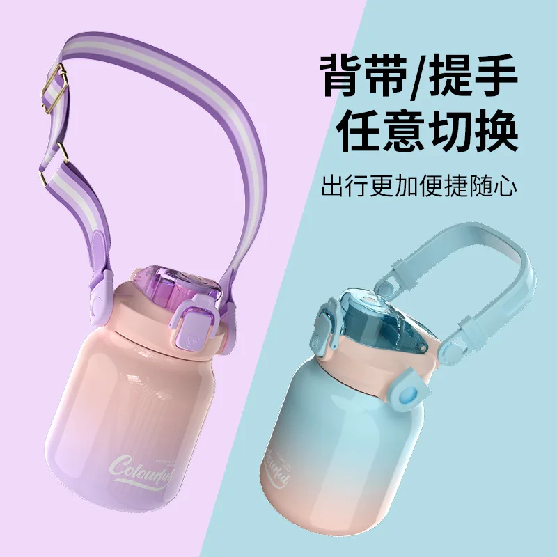 New Stainless Steel 304 Big Belly Cup Vacuum Cup for Male and Female Students Double Drinking Cup Portable Gradient Water Cup
New Stainless Steel 304 Big Belly Cup Vacuum Cup for Male and Female Students Double Drinking Cup Portable Gradient Water Cup