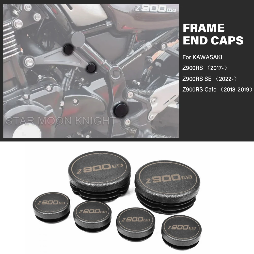 Frame End Caps For Kawasaki Z900RS 2017- 2020 2021 2022 Z 900 RS SE Cafe Motorcycle Frame Hole Cover Caps Plug Decorative
Frame End Caps For Kawasaki Z900RS 2017- 2020 2021 2022 Z 900 RS SE Cafe Motorcycle Frame Hole Cover Caps Plug Decorative