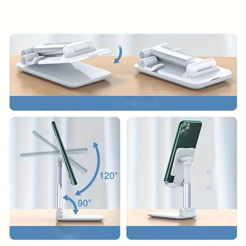 Настольный держатель для телефона со складным подъемным многофункциональным регулируемым портативным хранилищем, универсальный держатель для телефона и планшета 
Настольный держатель для телефона со складным подъемным многофункциональным регулируемым портативным хранилищем, универсальный держатель для телефона и планшета