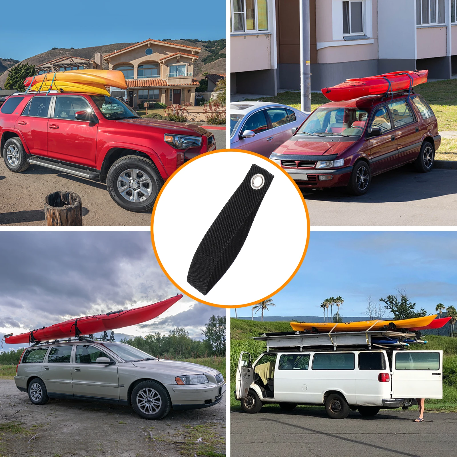 5 Pcs Cargo Straps Boat Ties Downs Fishing Accessories Marine Black Camper Hauling Kayak
5 Pcs Cargo Straps Boat Ties Downs Fishing Accessories Marine Black Camper Hauling Kayak