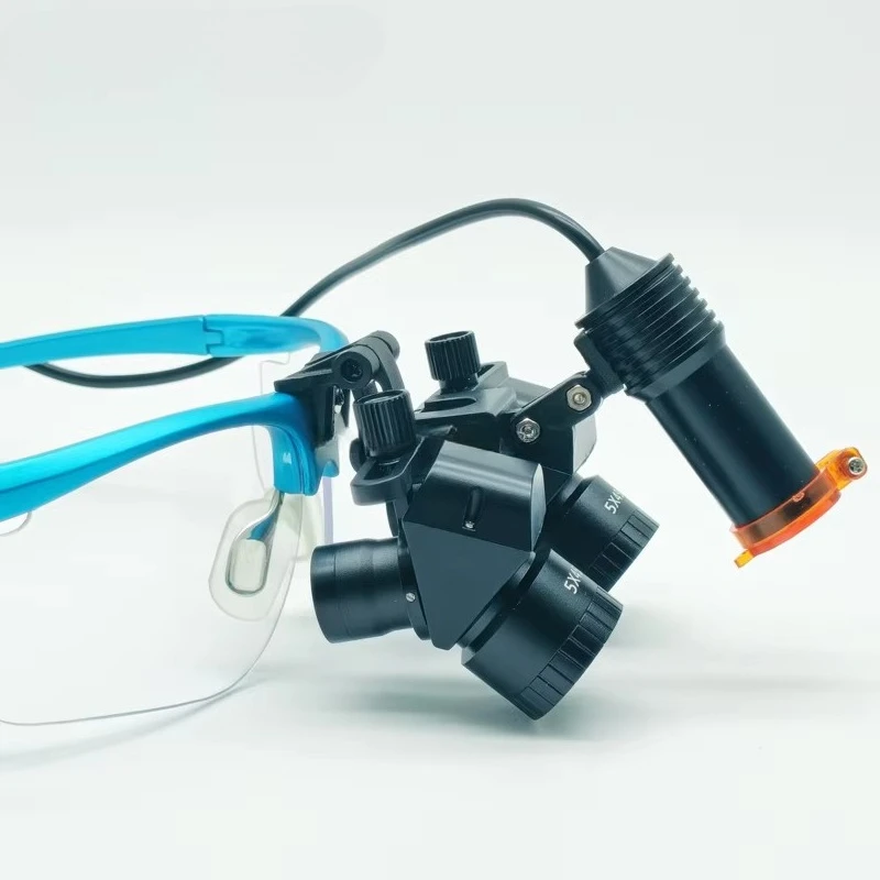 5.5x Working Distance 400mm-600mm Headband Ajustable 5w Dentist Surgical Headlamp Dentals Led Headlight Binocular Loupes
5.5x Working Distance 400mm-600mm Headband Ajustable 5w Dentist Surgical Headlamp Dentals Led Headlight Binocular Loupes