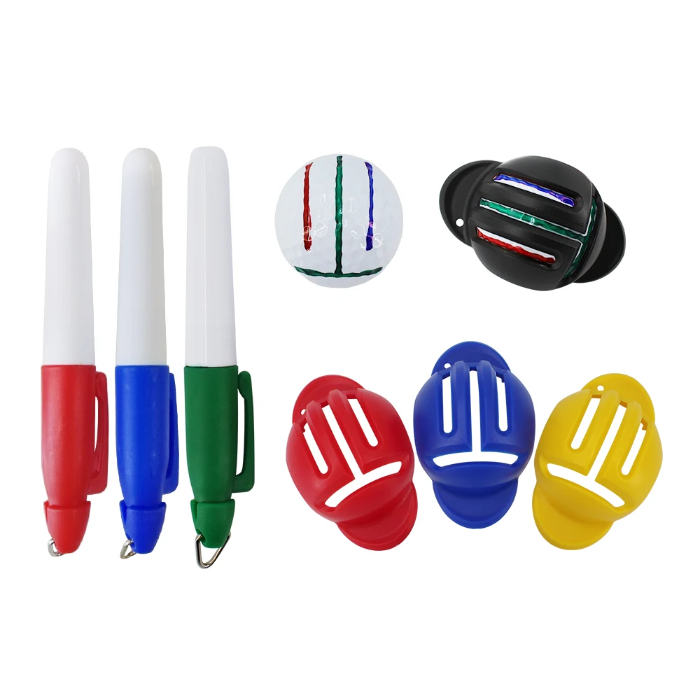 Golf Ball Liner with Marker Pen Triple Line Colorful Outdoor Template Alignment Putting Mark Line Golf Sports Accessories
Golf Ball Liner with Marker Pen Triple Line Colorful Outdoor Template Alignment Putting Mark Line Golf Sports Accessories
