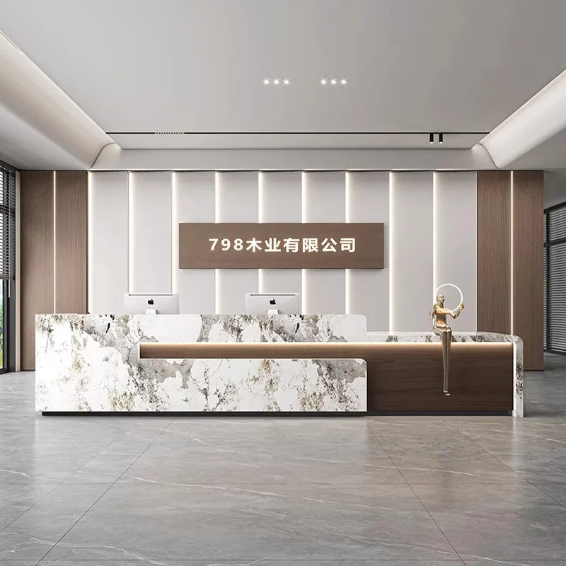 Luxury Modern Reception Desks Shelves Restaurant Shop Beauty Desks Unique Design Drawer Mostrador De Tienda Trendy Furniture
Luxury Modern Reception Desks Shelves Restaurant Shop Beauty Desks Unique Design Drawer Mostrador De Tienda Trendy Furniture