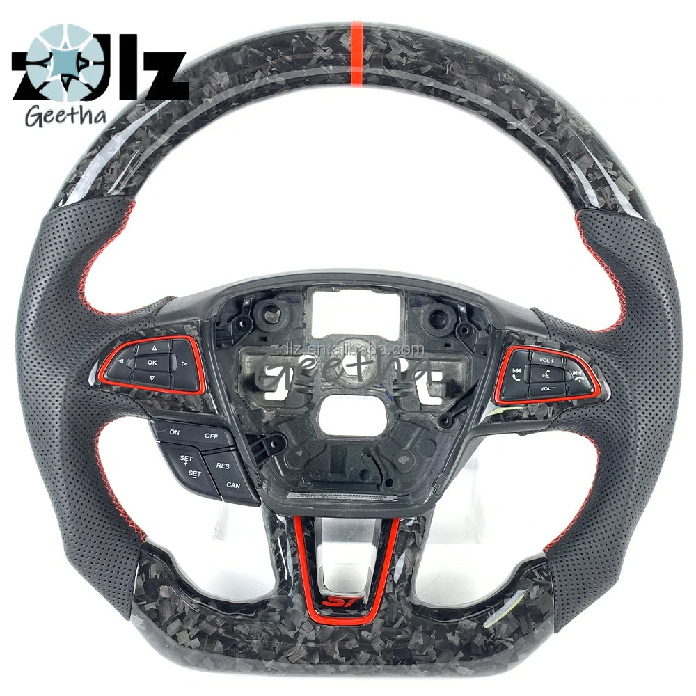 Кованое рулевое колесо из углеродного волокна на заказ для Ford Focus MK3 2015 2016 2017 MK4 ST RS, аксессуары для салона автомобиля, рулевое колесо
Кованое рулевое колесо из углеродного волокна на заказ для Ford Focus MK3 2015 2016 2017 MK4 ST RS, аксессуары для салона автомобиля, рулевое колесо