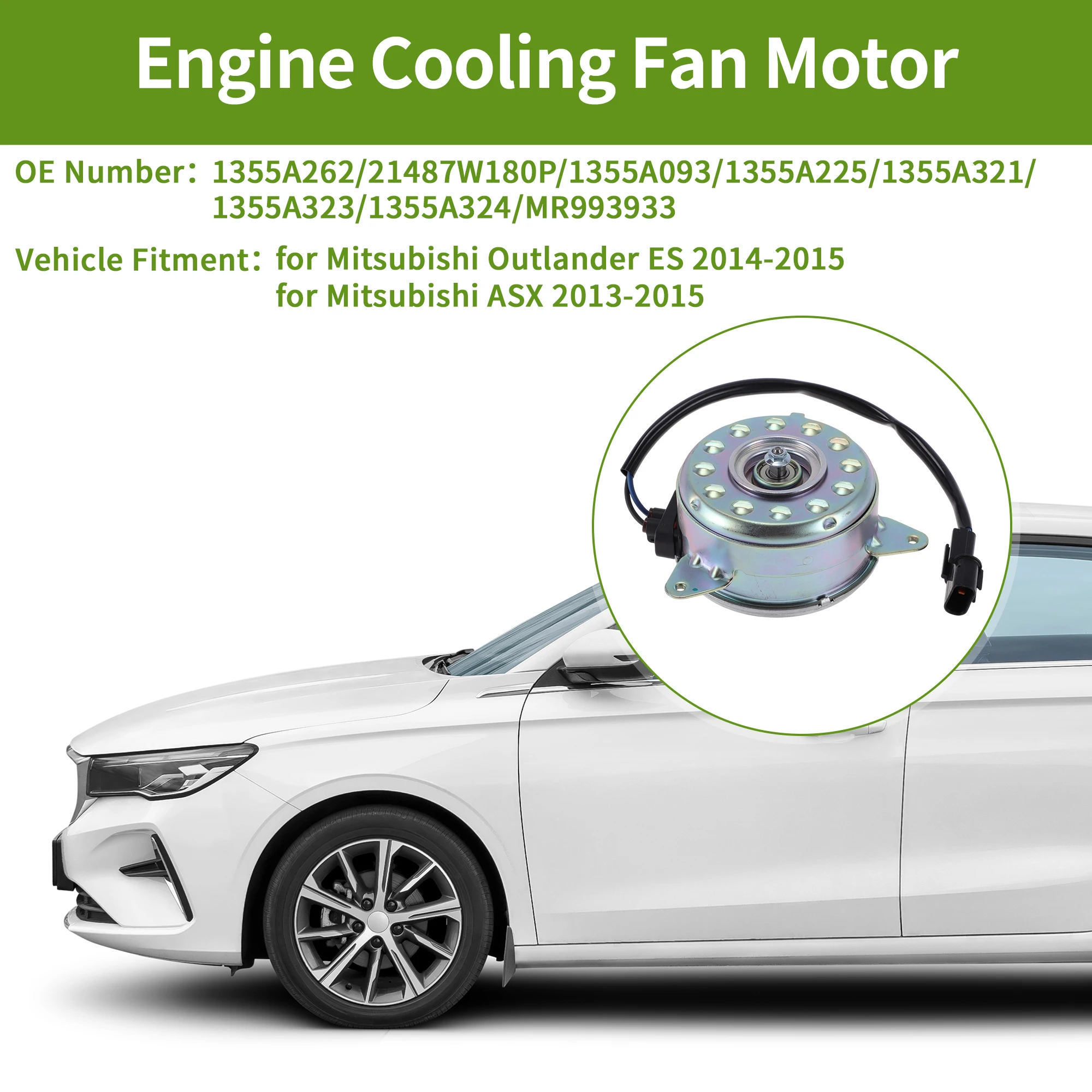 Мотор вентилятора радиатора UXCELL для Mitsubishi Outlander ES 14-15, для Mitsubishi ASX 13-15
Мотор вентилятора радиатора UXCELL для Mitsubishi Outlander ES 14-15, для Mitsubishi ASX 13-15