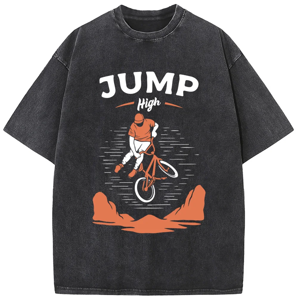 Jump High Vintage Washed Sport T Shirt 100% Cotton Hip Hop Print Graphic Oversized Tshirt Outdoor Men Women Funny T-shirts
Jump High Vintage Washed Sport T Shirt 100% Cotton Hip Hop Print Graphic Oversized Tshirt Outdoor Men Women Funny T-shirts