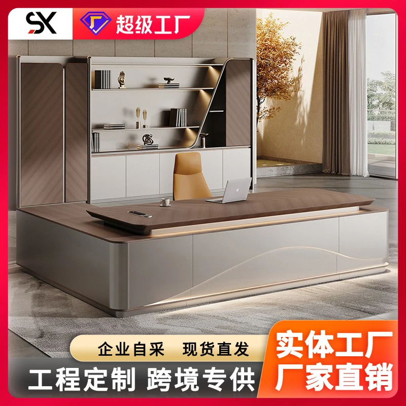 Guangdong Furniture Simple Modern And Chair Set, High-End Executive , , Office Desk
Guangdong Furniture Simple Modern And Chair Set, High-End Executive , , Office Desk