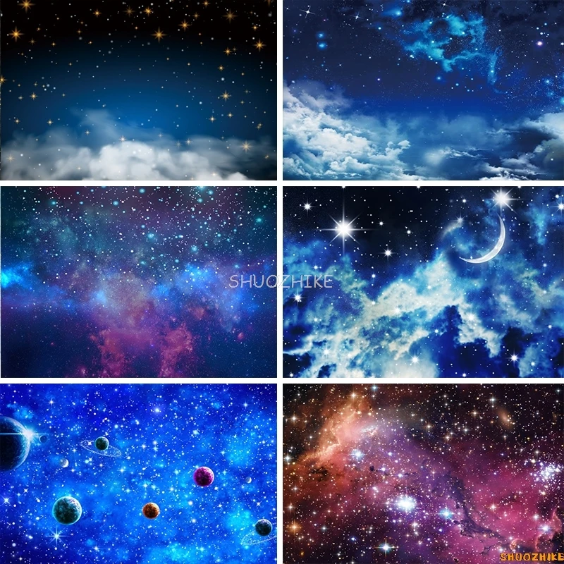 Dark Blue Sky Clouds Night Scenic Glitter Starry Star Photography Backdrop Baby Shower Photocall Background Photo Studio
Dark Blue Sky Clouds Night Scenic Glitter Starry Star Photography Backdrop Baby Shower Photocall Background Photo Studio