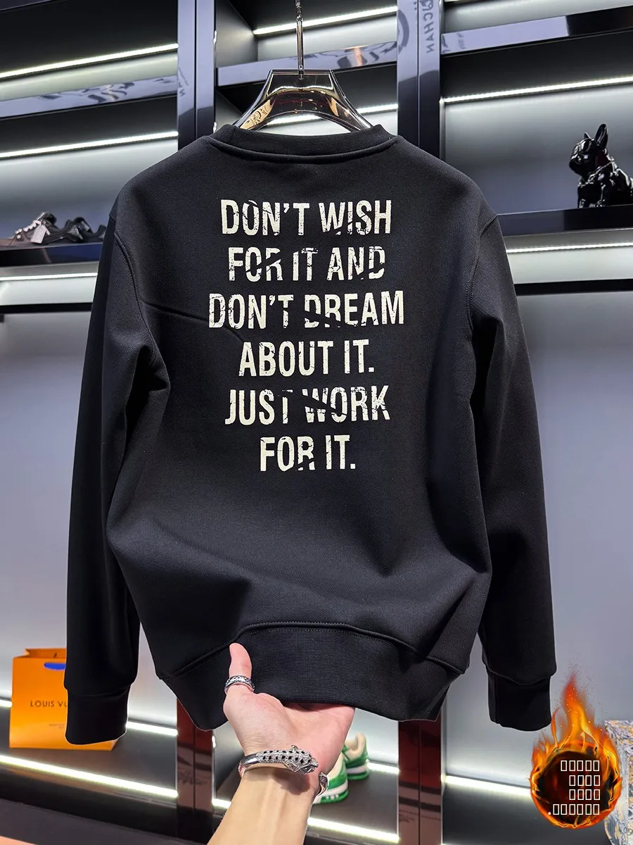 Мужская утепленная толстовка с капюшоном на флисовой подкладке, повседневная, осенне-зимняя, новая модная коллекция, из смесового хлопка и полиэстера, с длинными рукавами, круглым вырезом...
Мужская утепленная толстовка с капюшоном на флисовой подкладке, повседневная, осенне-зимняя, новая модная коллекция, из смесового хлопка и полиэстера, с длинными рукавами, круглым вырезом...