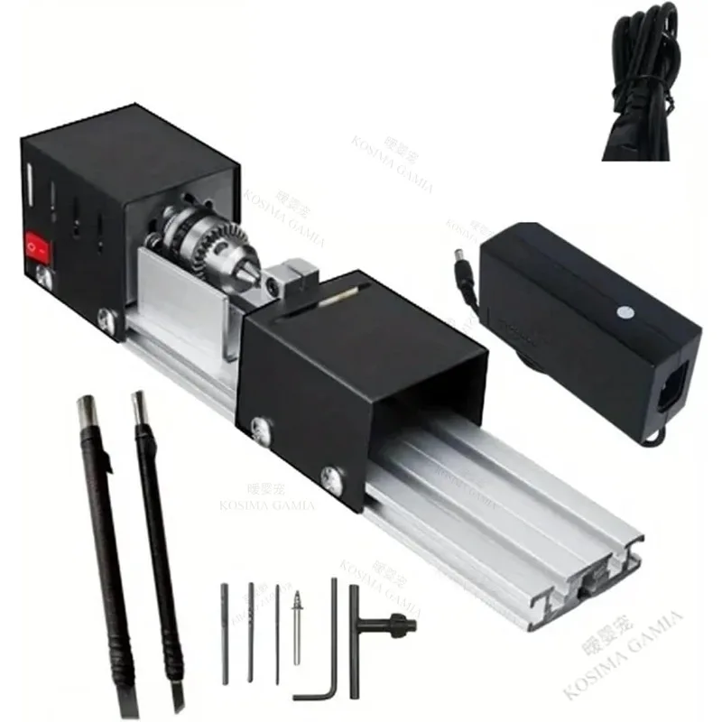 Мини-токарный станок 12-24В для деревообработки, DIY, фрезерный станок, шлифовальный, полировальный, для бусин, сверления, роторный инструмент, прочный
Мини-токарный станок 12-24В для деревообработки, DIY, фрезерный станок, шлифовальный, полировальный, для бусин, сверления, роторный инструмент, прочный