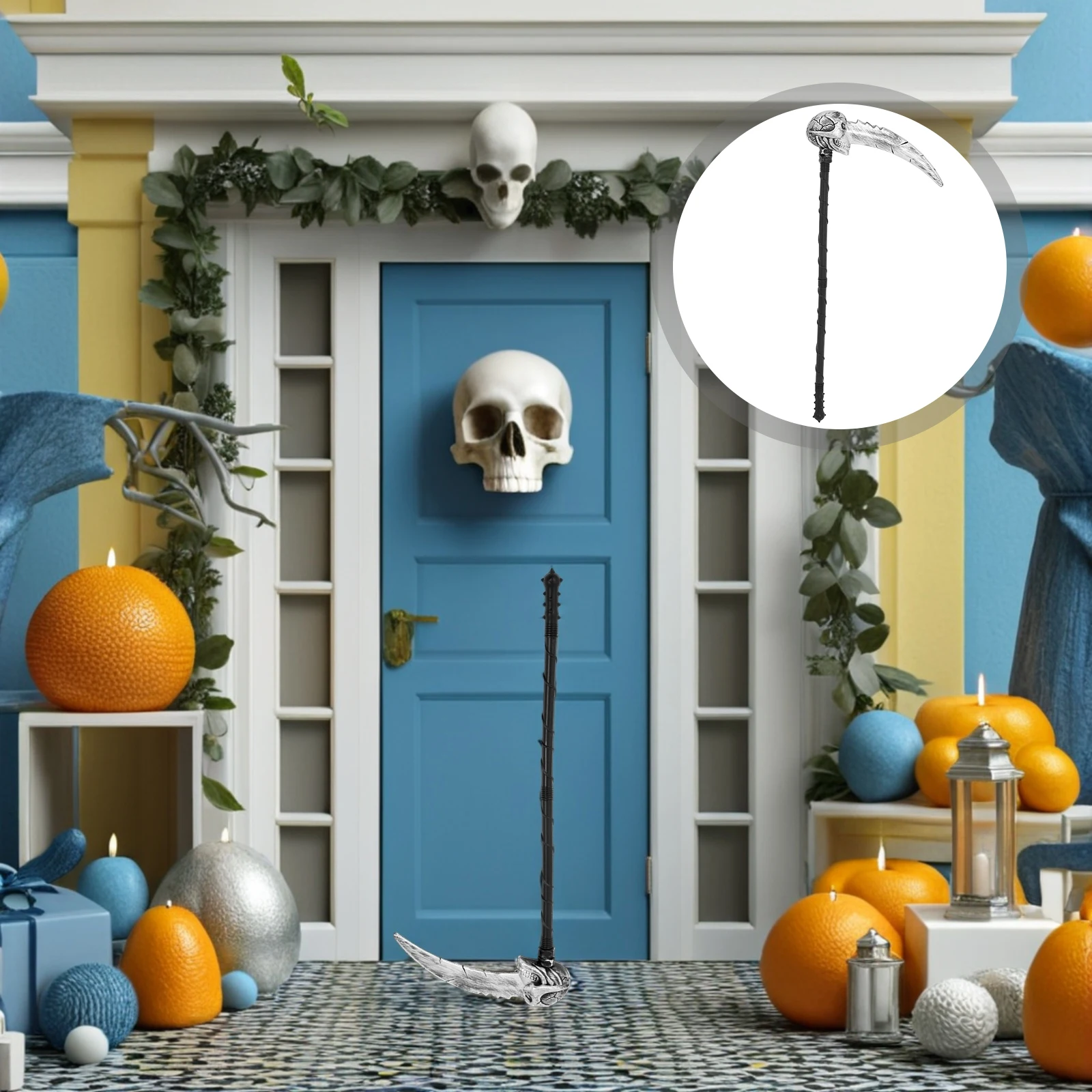 Halloween Scythe Props Costumes Decorations Plastic Cosplay Accessories Stage Supplies Realistic Details Break Resistance
Halloween Scythe Props Costumes Decorations Plastic Cosplay Accessories Stage Supplies Realistic Details Break Resistance