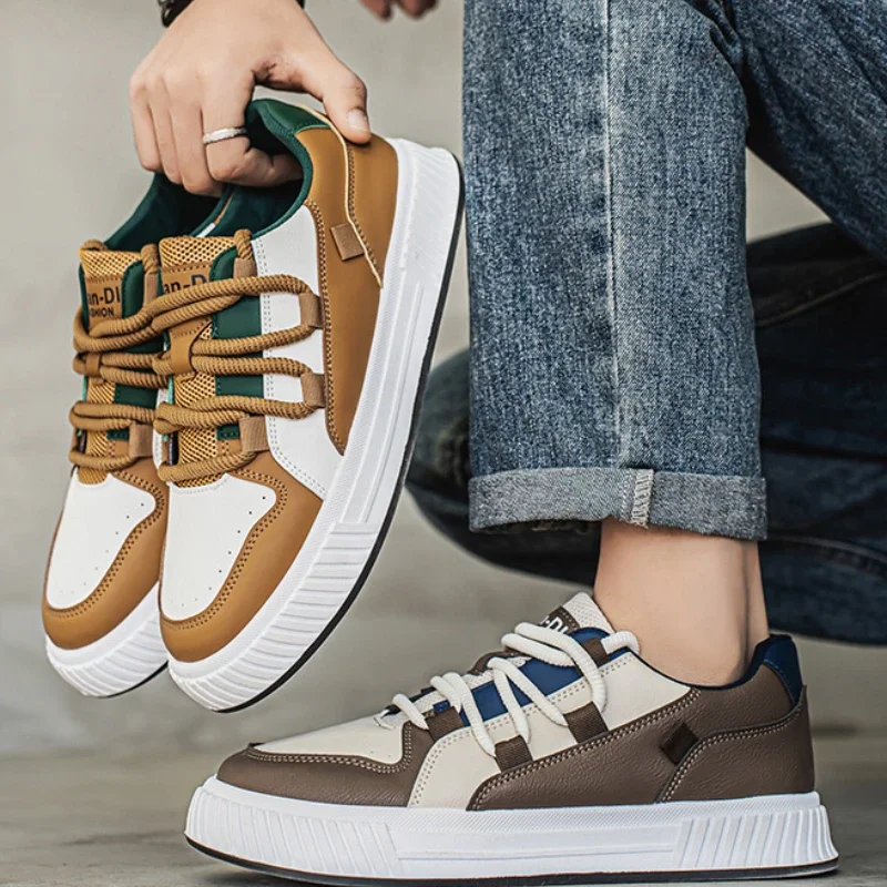 New Personalized Low cut Men's Board Shoes Korean Edition Fashion Student Casual Sports Single Shoes
New Personalized Low cut Men's Board Shoes Korean Edition Fashion Student Casual Sports Single Shoes