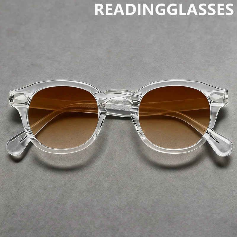 Fashion Jonhhy Depp Crystal Rim Readingglasses UV400 Color-Fading +1.00--- +4.00 Reader Glasses Quality Pure-Plank Fullrim
Fashion Jonhhy Depp Crystal Rim Readingglasses UV400 Color-Fading +1.00--- +4.00 Reader Glasses Quality Pure-Plank Fullrim