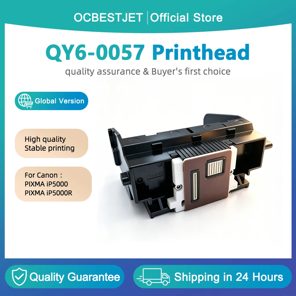 Печатающая головка QY6-0057 для принтера Canon PIXMA iP5000 iP5000R
Печатающая головка QY6-0057 для принтера Canon PIXMA iP5000 iP5000R