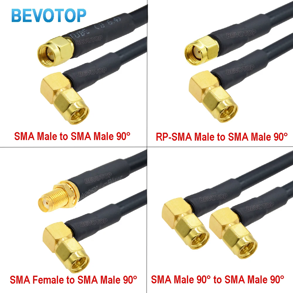 LMR240 50-4 Coax Cable SMA to SMA Male Female Connector RP SMA to SMA Right Angle Crimp for LMR240 High Quality 50ohm BEVOTOP
LMR240 50-4 Coax Cable SMA to SMA Male Female Connector RP SMA to SMA Right Angle Crimp for LMR240 High Quality 50ohm BEVOTOP