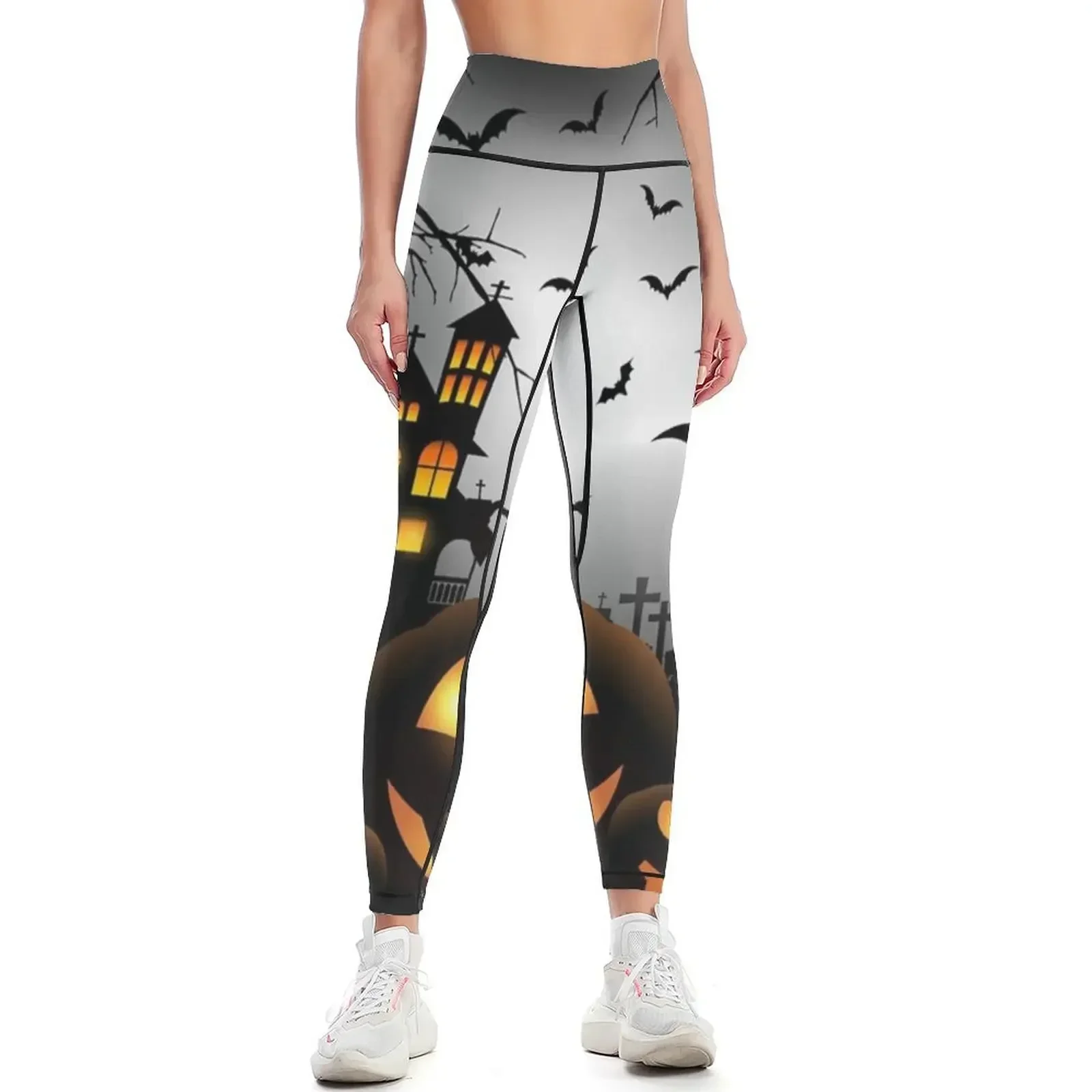 Halloween Special with Happy Pumpkin Leggings sport pants Training pants gym's sportswear Sports pants woman Womens Leggings
Halloween Special with Happy Pumpkin Leggings sport pants Training pants gym's sportswear Sports pants woman Womens Leggings